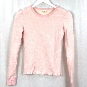 ⭐️ 5/$30 AE thermal long sleeve (heather pink)